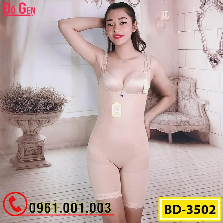 Bộ Đồ Gen Định Hình - Gen Nịt Bụng Dành Cho Người Thừa Cân Béo Phì (Cod: BD-3502)