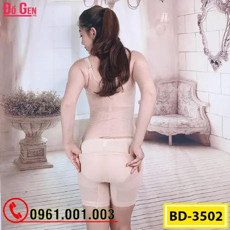 Bộ Đồ Gen Định Hình - Gen Nịt Bụng Dành Cho Người Thừa Cân Béo Phì (Cod: BD-3502)
