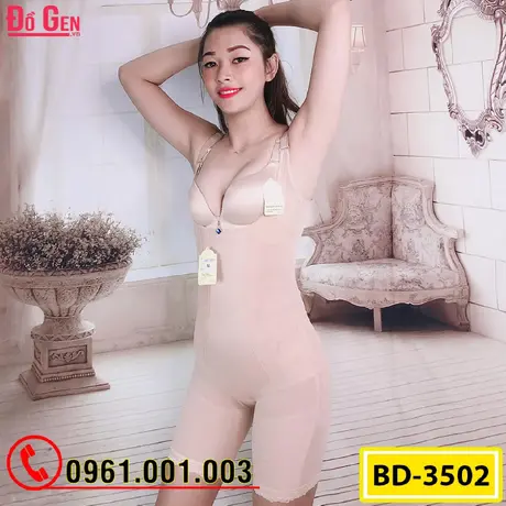 Bộ Đồ Gen Định Hình - Gen Nịt Bụng Dành Cho Người Thừa Cân Béo Phì (Cod: BD-3502)