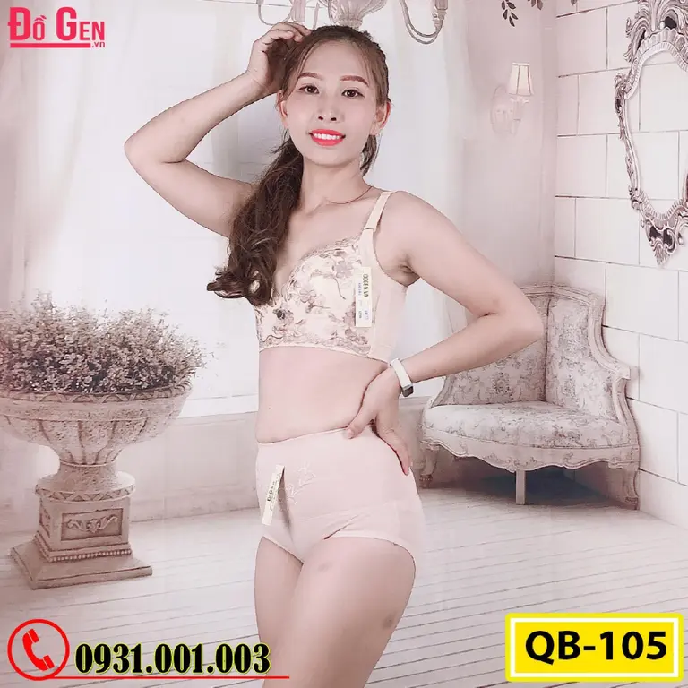 Quần Lót Gen Định Hình - Gen Nịt Bụng Dành Cho Phụ Nữ Sau Sinh (Cod: QB-105)