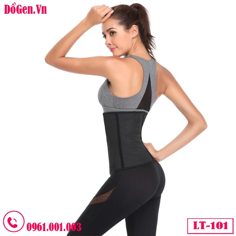 Gen Nịt Bụng Latex Cao Su 25 Xương 30cm - Bí Quyết Vòng Eo Con Kiến