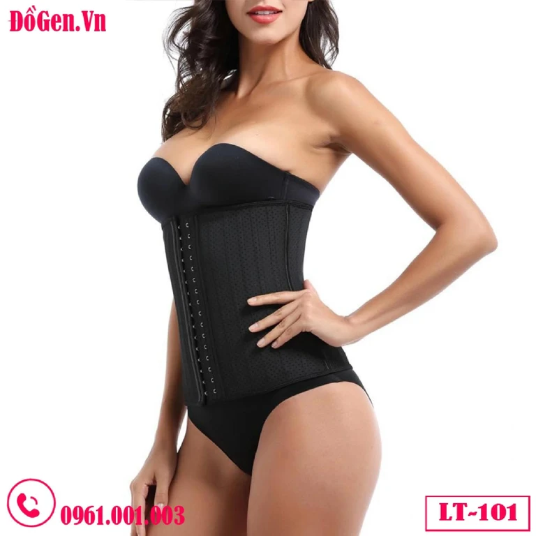 Gen Nịt Bụng Latex Cao Su 25 Xương 30cm - Bí Quyết Vòng Eo Con Kiến