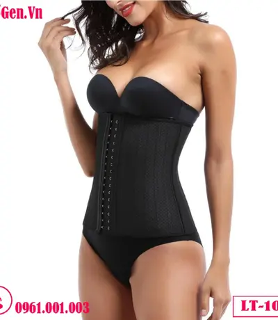 Gen Nịt Bụng Latex Cao Su 25 Xương 30cm - Bí Quyết Vòng Eo Con Kiến