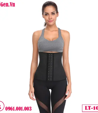 Gen Nịt Bụng Latex Cao Su 25 Xương 30cm - Bí Quyết Vòng Eo Con Kiến