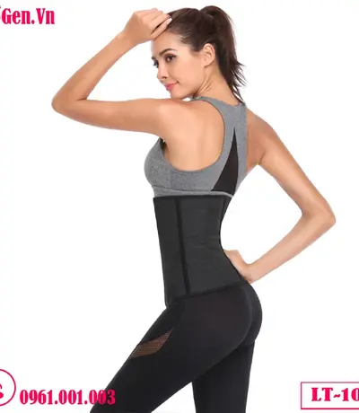 Gen Nịt Bụng Latex Cao Su 25 Xương 30cm - Bí Quyết Vòng Eo Con Kiến