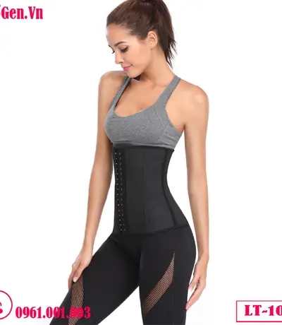 Gen Nịt Bụng Latex Cao Su 25 Xương 30cm - Bí Quyết Vòng Eo Con Kiến