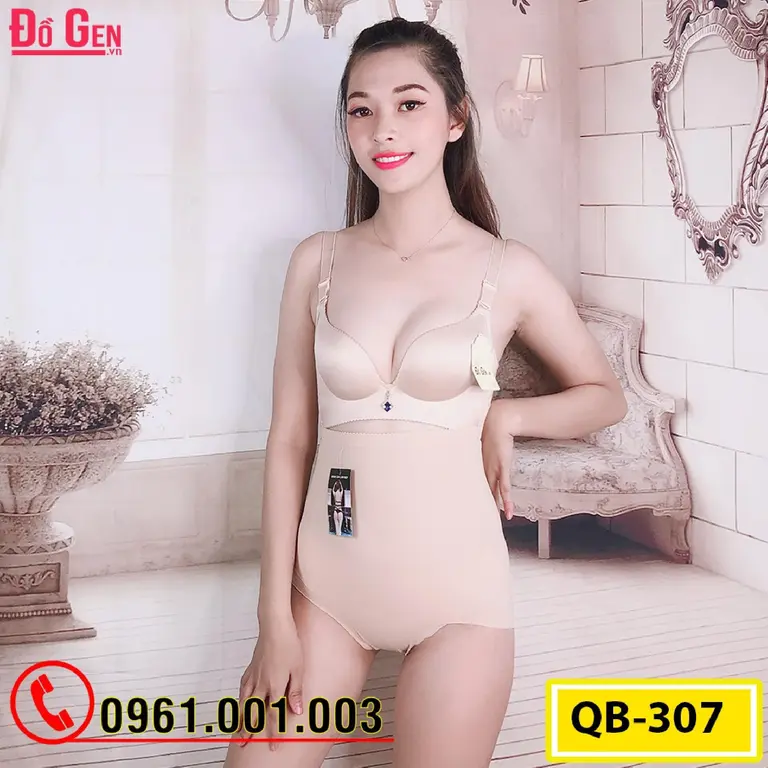 Quần Lót Gen Định Hình - Gen Nịt Bụng Chống Cuộn Thon Gọn Vòng Eo (Cod: QB-307)