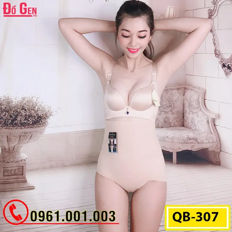 Quần Lót Gen Định Hình - Gen Nịt Bụng Chống Cuộn Thon Gọn Vòng Eo (Cod: QB-307)