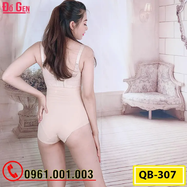 Quần Lót Gen Định Hình - Gen Nịt Bụng Chống Cuộn Thon Gọn Vòng Eo (Cod: QB-307)