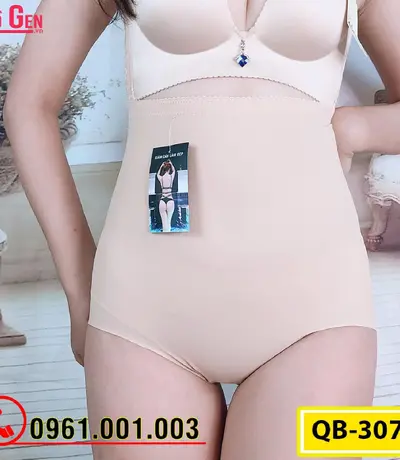 Quần Lót Gen Định Hình - Gen Nịt Bụng Chống Cuộn Thon Gọn Vòng Eo (Cod: QB-307)