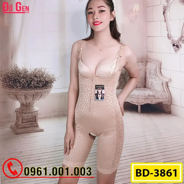 Đồ Lót Gen Định Hình Liền Thân Cao Cấp Thu Nhỏ Eo (Cod: BD-3861)