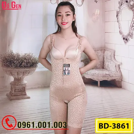 Đồ Lót Gen Định Hình Liền Thân Cao Cấp Thu Nhỏ Eo (Cod: BD-3861)