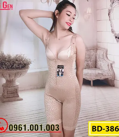 Đồ Lót Gen Định Hình Liền Thân Cao Cấp Thu Nhỏ Eo (Cod: BD-3861)