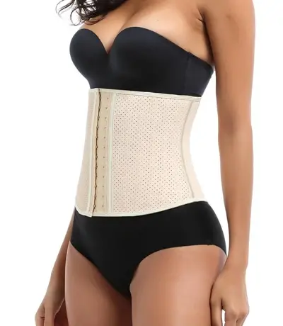 Đai Nịt Bụng Cao Su Latex Chính Hãng Dạng Lưới LT-102 25cm 25 Xương