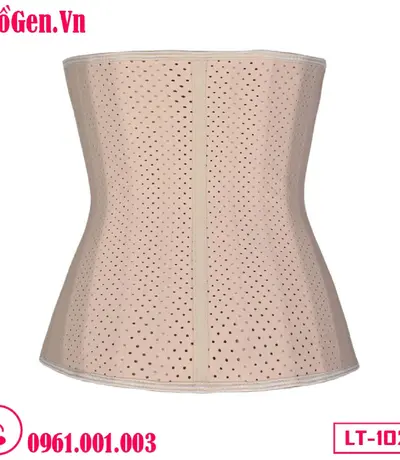 Đai Nịt Bụng Cao Su Latex Chính Hãng Dạng Lưới LT-102 25cm 25 Xương