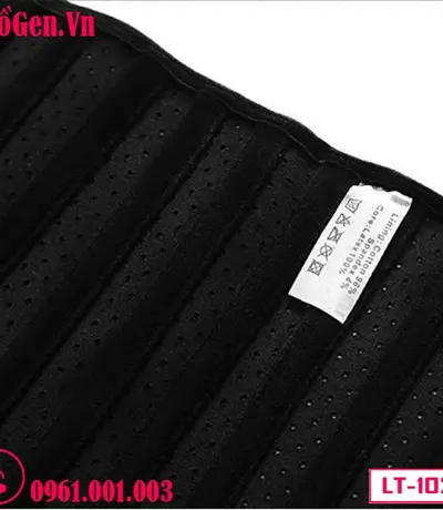 Đai Nịt Bụng Cao Su Latex Chính Hãng Dạng Lưới LT-102 25cm 25 Xương