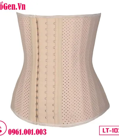 Đai Nịt Bụng Cao Su Latex Chính Hãng Dạng Lưới LT-102 25cm 25 Xương