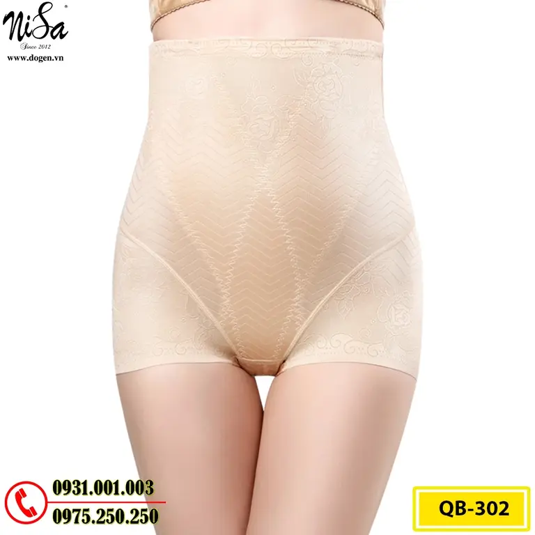 Quần Lót Gen Định Hình Cao Cấp Thu Gọn Vòng Eo (Cod: QB-302)