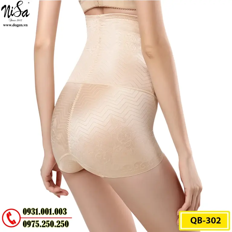 Quần Lót Gen Định Hình Cao Cấp Thu Gọn Vòng Eo (Cod: QB-302)