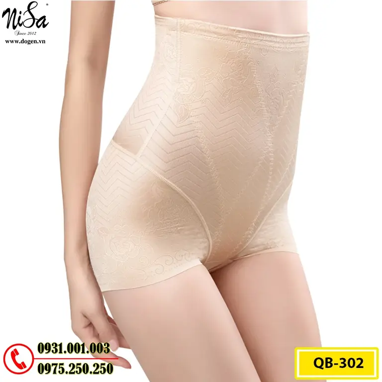 Quần Lót Gen Định Hình Cao Cấp Thu Gọn Vòng Eo (Cod: QB-302)