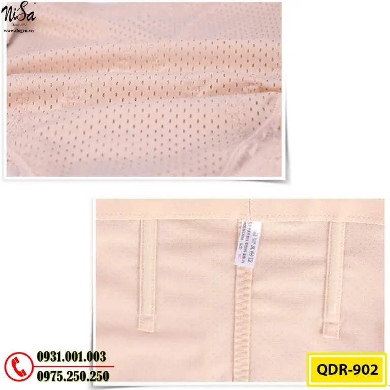 Quần Lót Gen Định Hình Chống Cuộn Giảm Kích Thước Vòng Eo (Cod: QG-903)