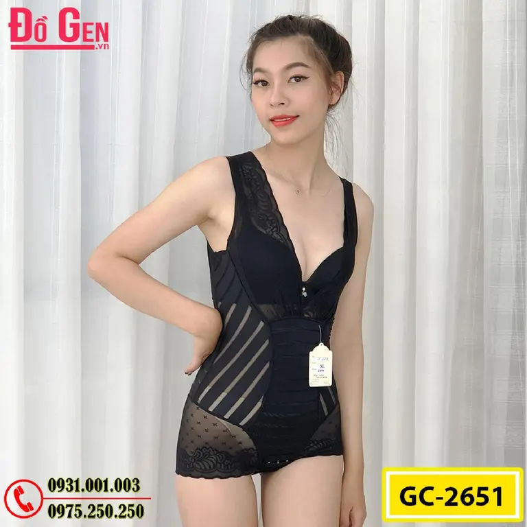 Đồ Lót Định Hình - Quần Áo Gen Định Hình Bikini Liền Thân Cao Cấp (Cod: GC-2651)