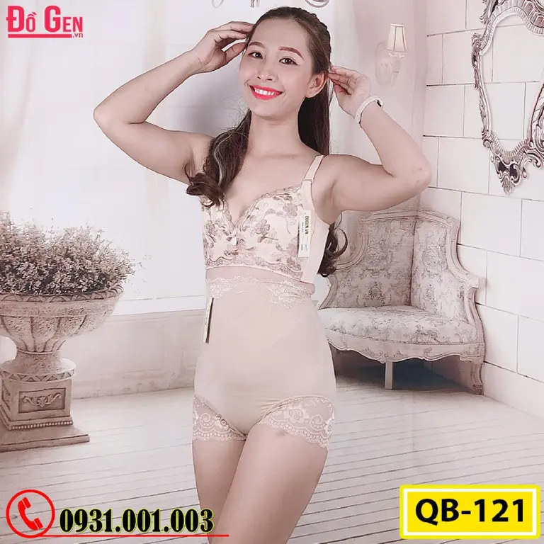 Quần Lót Gen Định Hình - Gen Nịt Bụng Dành Cho Người Thừa Mỡ Bụng (Cod: QB-121)