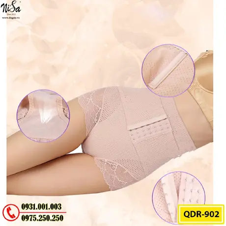 Quần Lót Gen Định Hình Chống Cuộn Giảm Kích Thước Vòng Eo (Cod: QG-903)