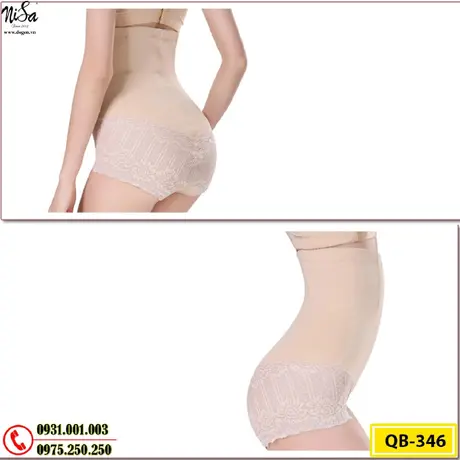 Quần Lót Gen Bụng Định Hình Chống Cuộn Giảm Kích Thước Vòng Eo (Cod: QB-346)
