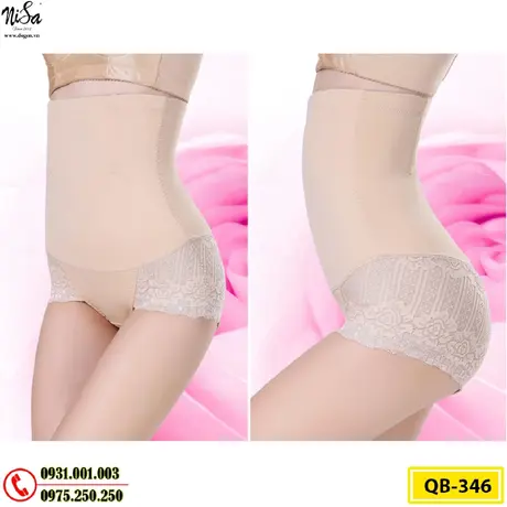 Quần Lót Gen Bụng Định Hình Chống Cuộn Giảm Kích Thước Vòng Eo (Cod: QB-346)