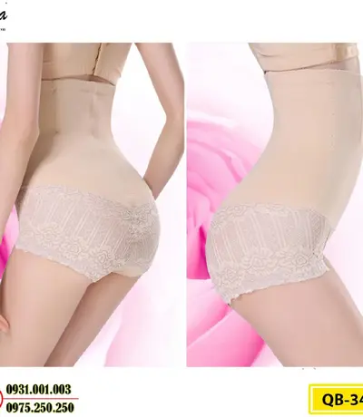 Quần Lót Gen Bụng Định Hình Chống Cuộn Giảm Kích Thước Vòng Eo (Cod: QB-346)