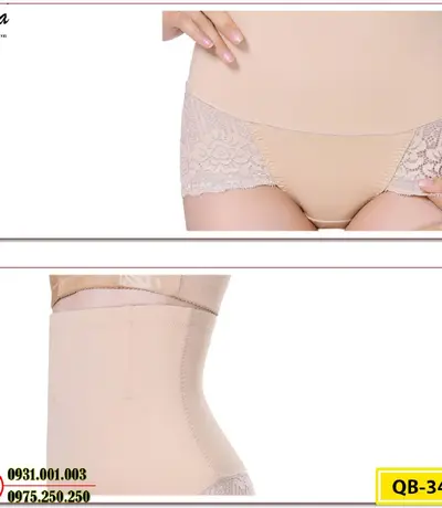 Quần Lót Gen Bụng Định Hình Chống Cuộn Giảm Kích Thước Vòng Eo (Cod: QB-346)