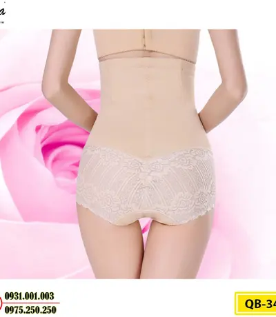 Quần Lót Gen Bụng Định Hình Chống Cuộn Giảm Kích Thước Vòng Eo (Cod: QB-346)