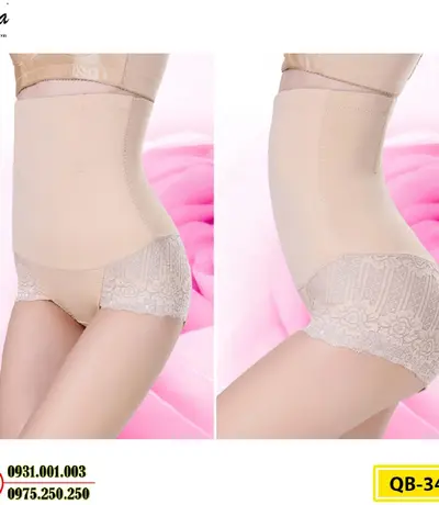 Quần Lót Gen Bụng Định Hình Chống Cuộn Giảm Kích Thước Vòng Eo (Cod: QB-346)