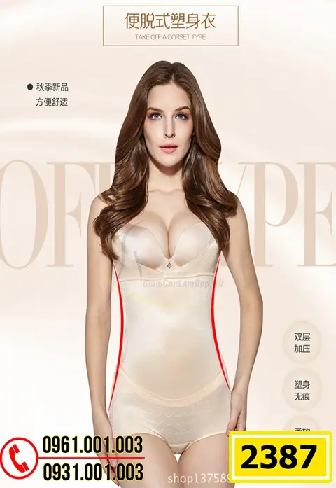 Quần Áo Lót Gen Định Hình Cao Cấp Dành Cho Phụ Nữ Sau Sinh