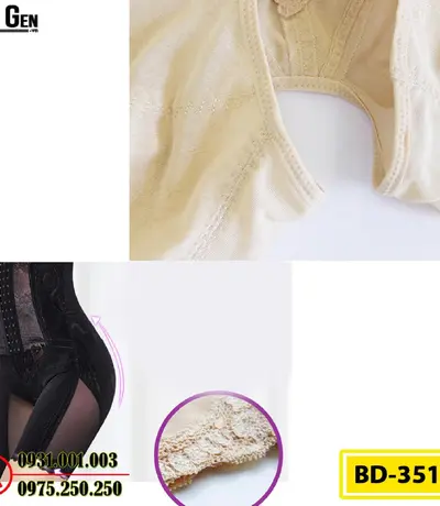 Đồ Gen Định Hình - Đồ Lót Định Hình Liền Thân Cao Cấp (BD-3516)