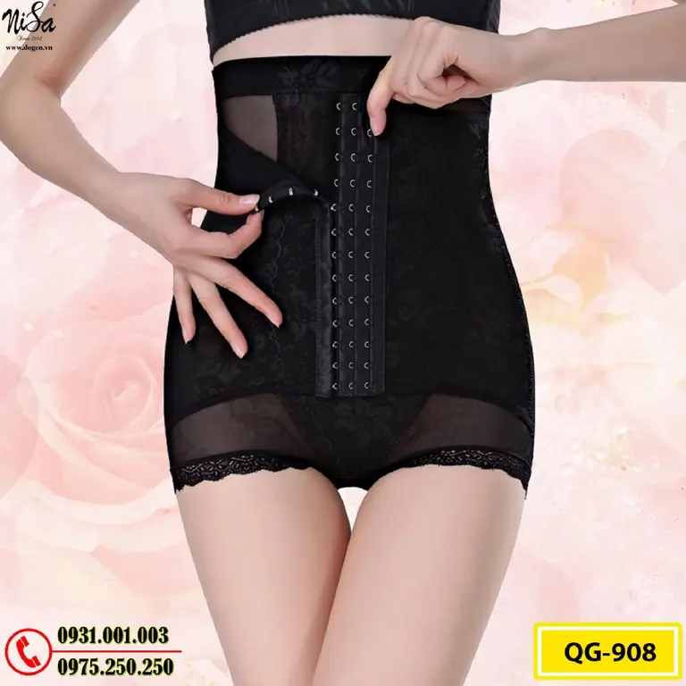 Quần Lót Gen Định Hình Vòng Eo Thon Gọn (Cod: QG-908)