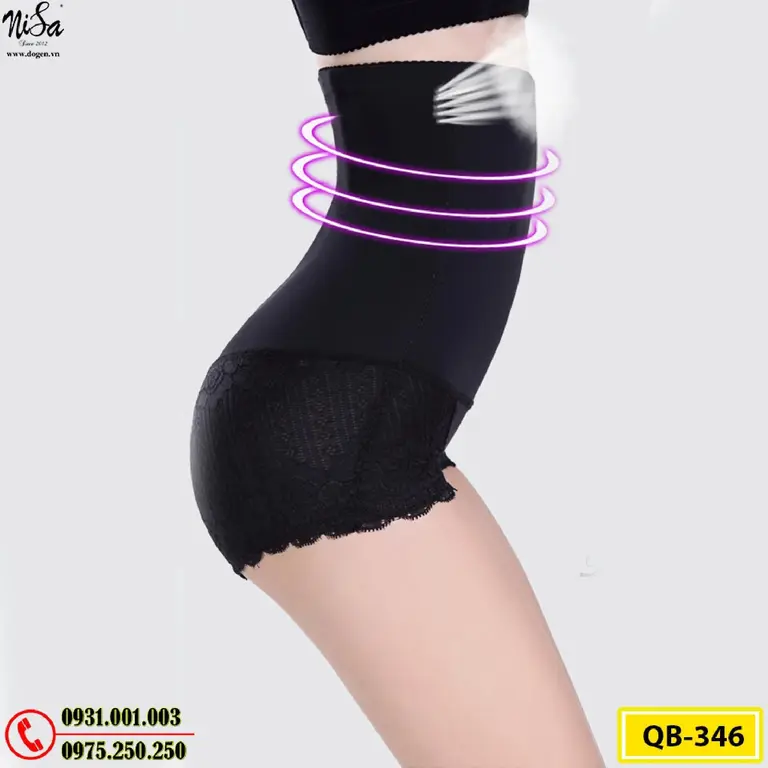 Quần Gen Bụng Định Hình - Quần Lót Định Hình Hỗ Trợ Giảm Cân (Cod: QB-346)