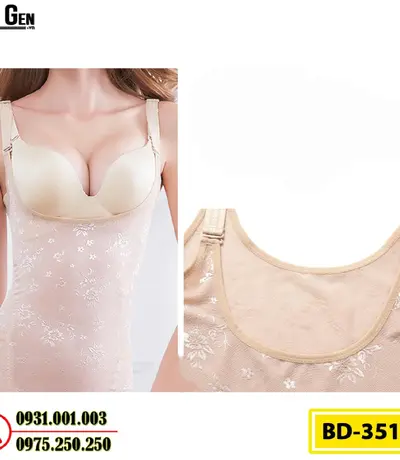 Đồ Lót Gen Định Hình Cao Cấp Nâng Mông, Thu Nhỏ Vòng Eo (Cod: GC-3517)