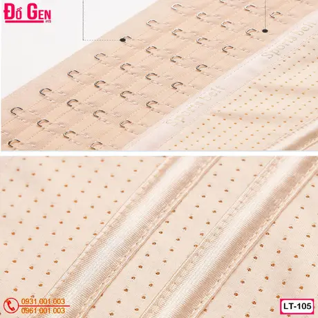 Gen Nịt Bụng Thun Latex Định Hình Khung Xương Loại 13 Xương