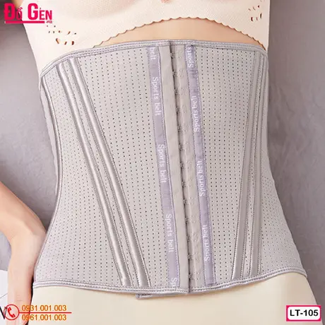 Gen Nịt Bụng Thun Latex Định Hình Khung Xương Loại 13 Xương