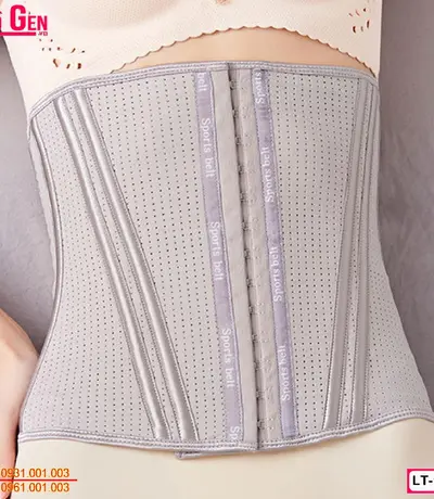 Gen Nịt Bụng Thun Latex Định Hình Khung Xương Loại 13 Xương