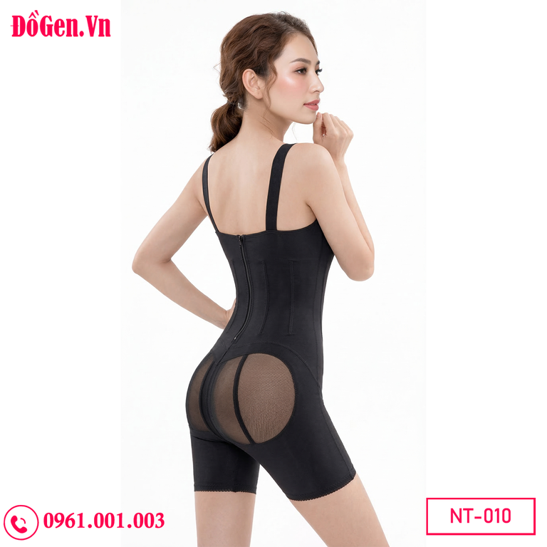 Áo gen body shaper sau liposuction giúp giữ form body sau phẫu thuật thẩm mỹ.