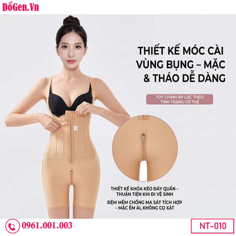 Cận cảnh gen định hình body giúp gom mỡ bụng nhanh