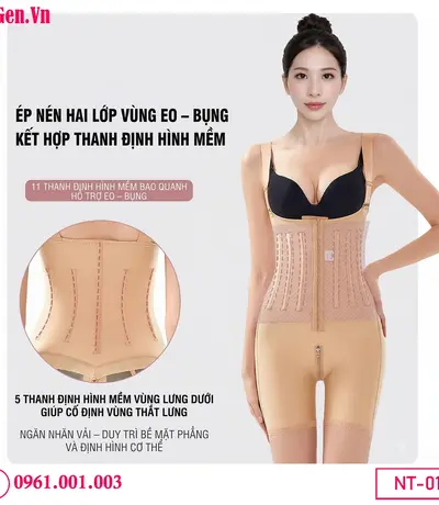 Gen định hình body giúp tạo đường cong quyến rũ