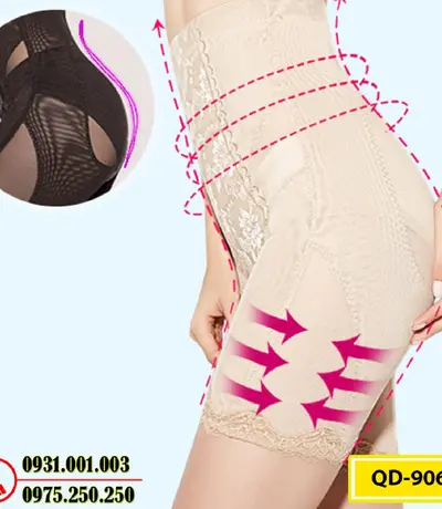 Quần Gen Đùi Định Hình - Quần Lót Định Hình Cao Cấp (Cod: QD- 906)