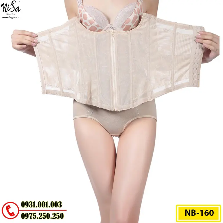 Gen Nịt Bụng Định Cao Cấp Hình Vòng Eo Cột Sống (Cod: NB-160)