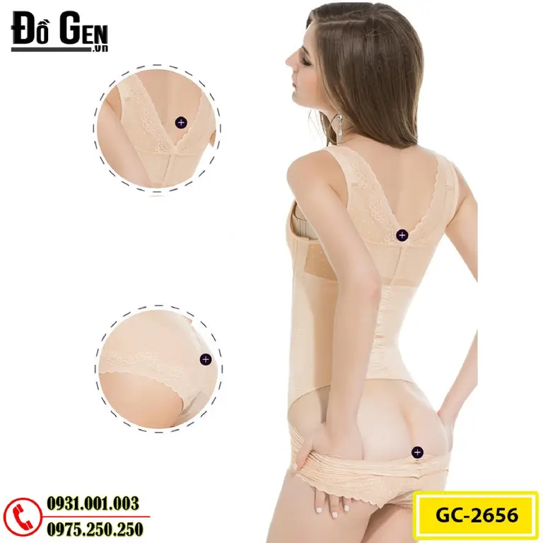 Đồ Lót Định Hình - Quần Áo Gen Định Hình Khoe Vóc Dáng (Cod: GC-2656)