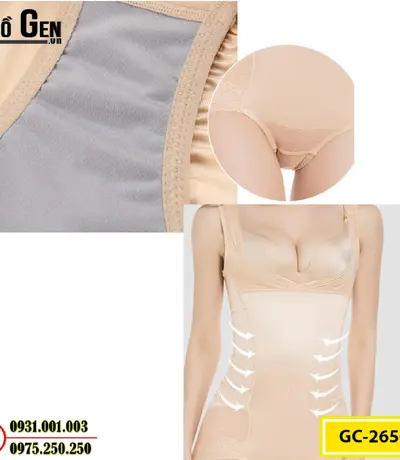Đồ Lót Định Hình - Quần Áo Gen Định Hình Khoe Vóc Dáng (Cod: GC-2656)