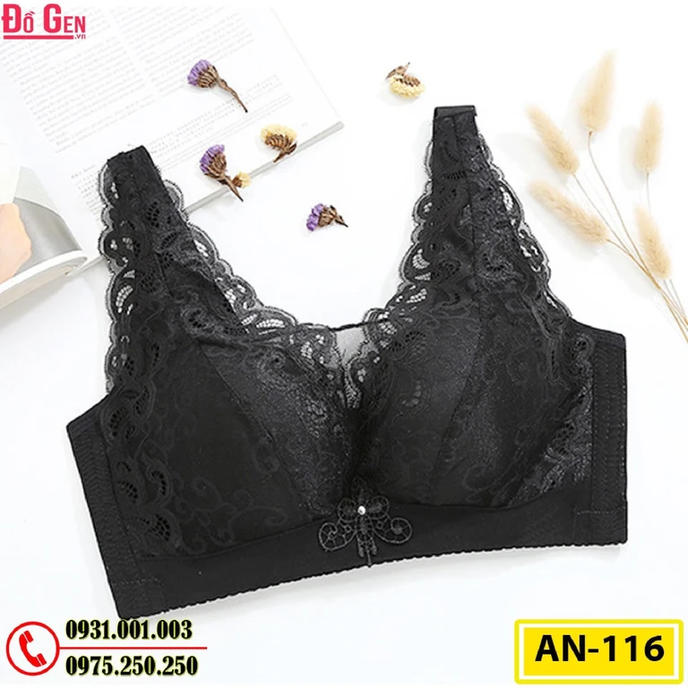 Áo Lót Ngực Ren Không Gọng AN-116